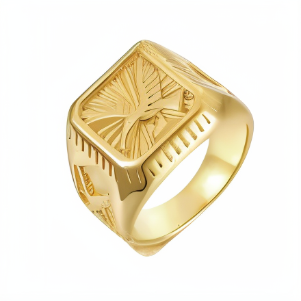 Anel Golden Bird