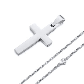 Escapulário Cruz Inox – Fé, Força e Estilo